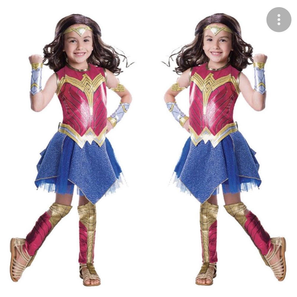 Girl’s Wonder Woman Costume Sz Medium
